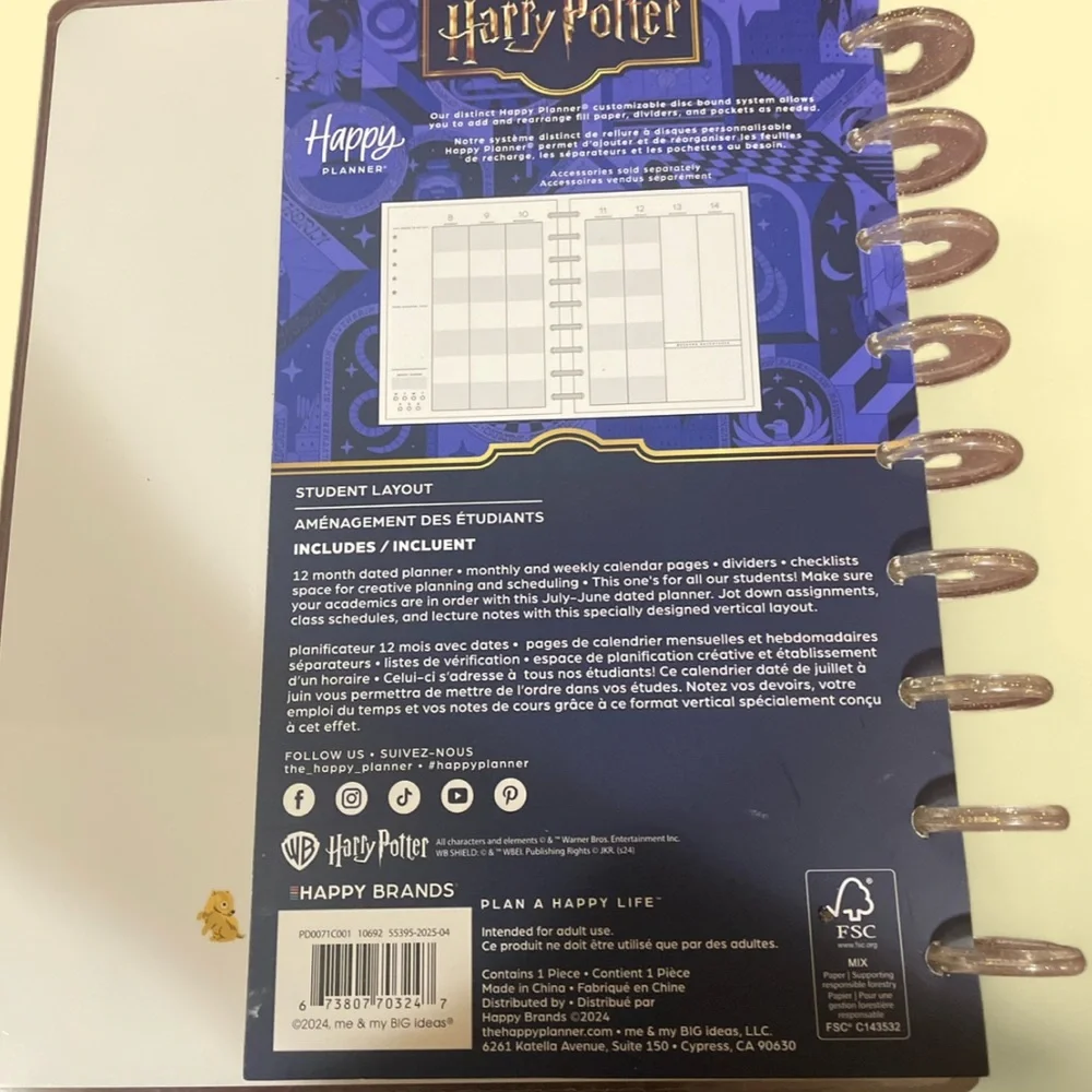 Happy Planner harry potter